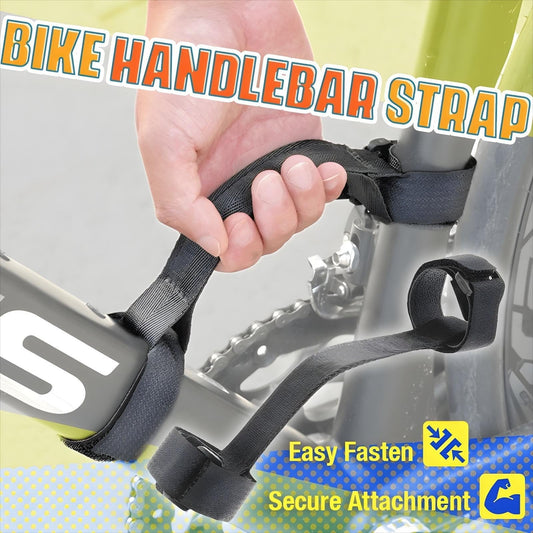 Bicycle handlebar strap