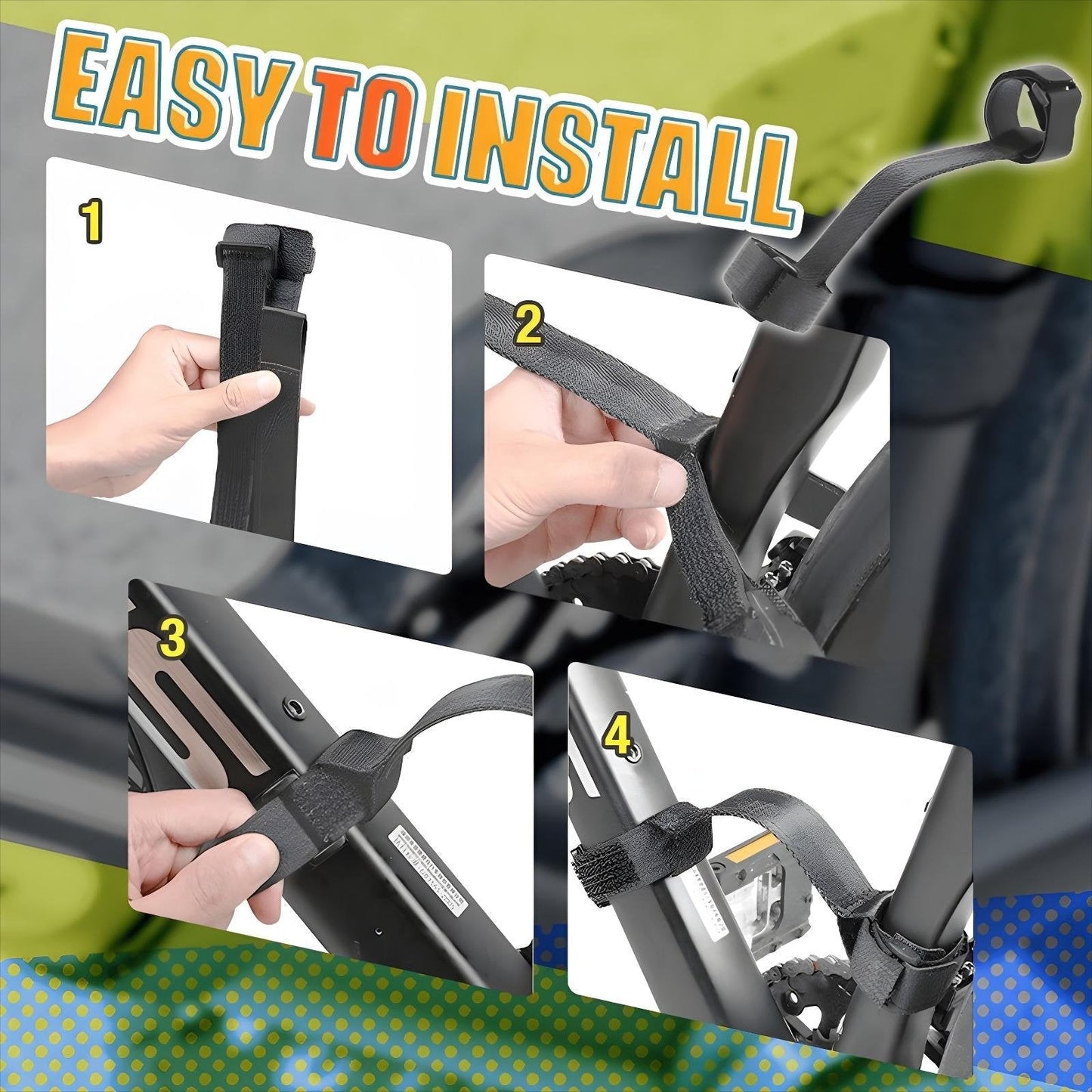 Bicycle handlebar strap