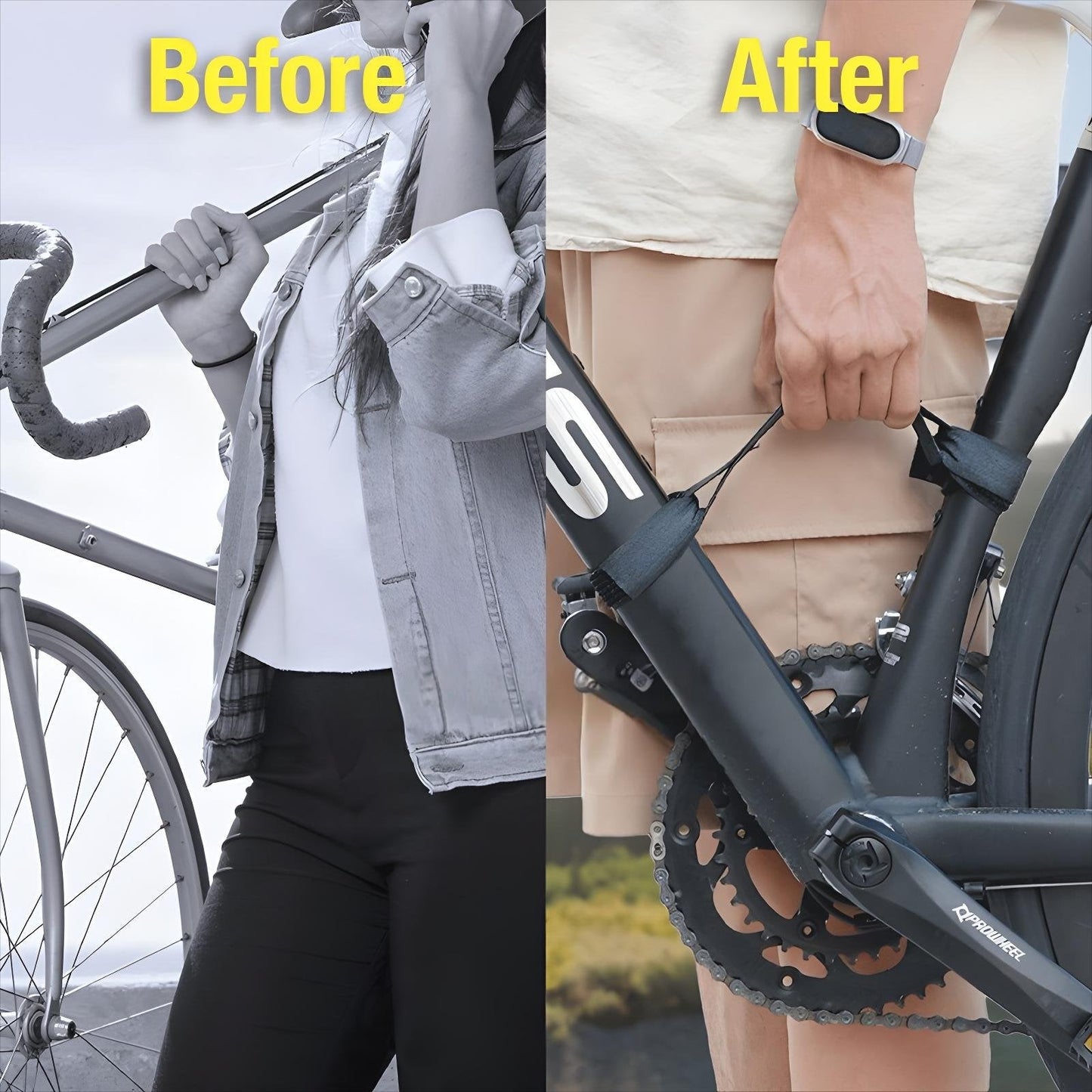 Bicycle handlebar strap