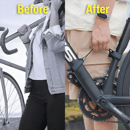 Bicycle handlebar strap