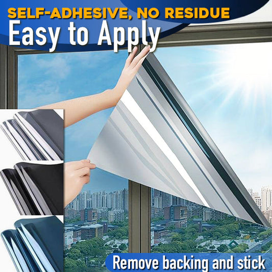 Disposable insulating film made of reflective glass