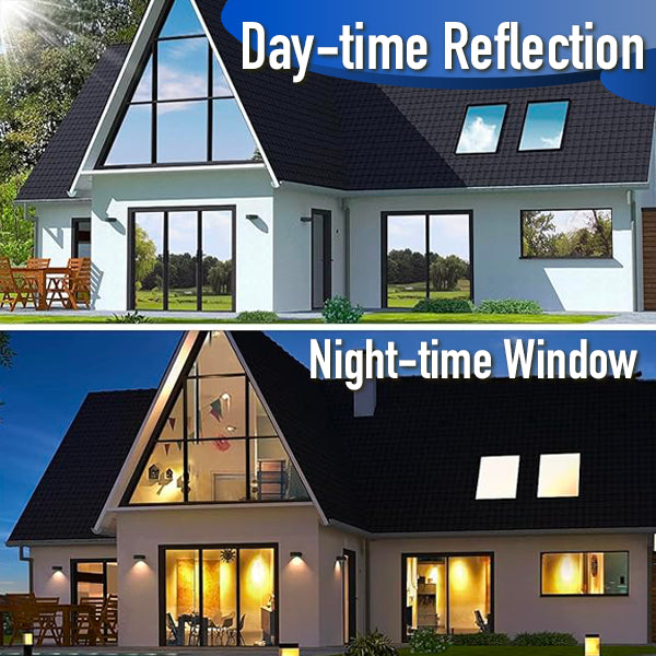 Disposable insulating film made of reflective glass