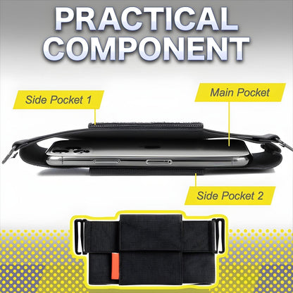 Elastic mobile phone pocket for sports and travel