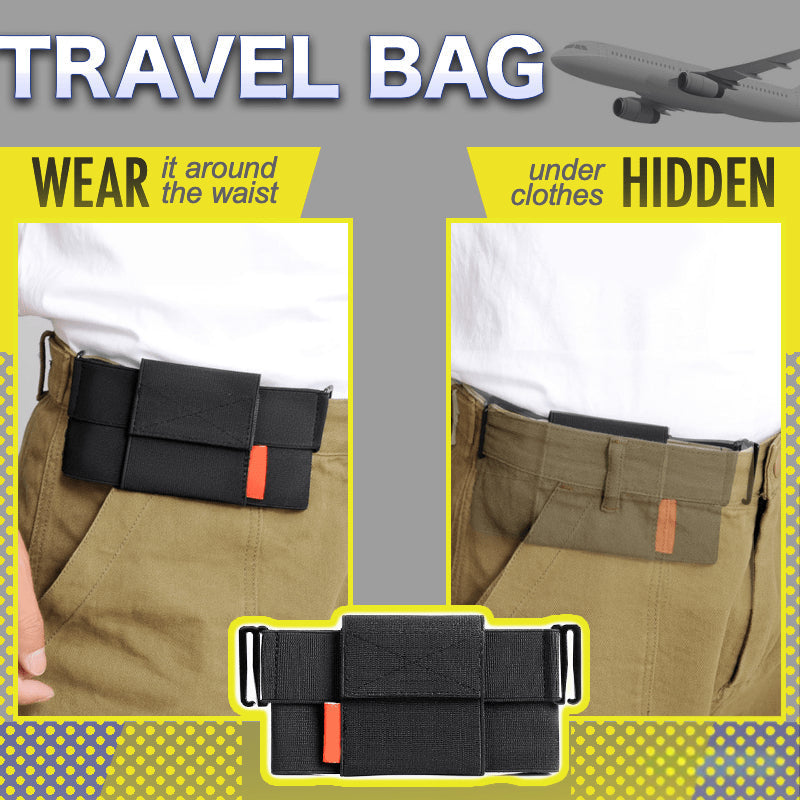 Elastic mobile phone pocket for sports and travel