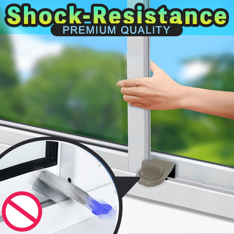 Anti-theft security lock for sliding doors and windows