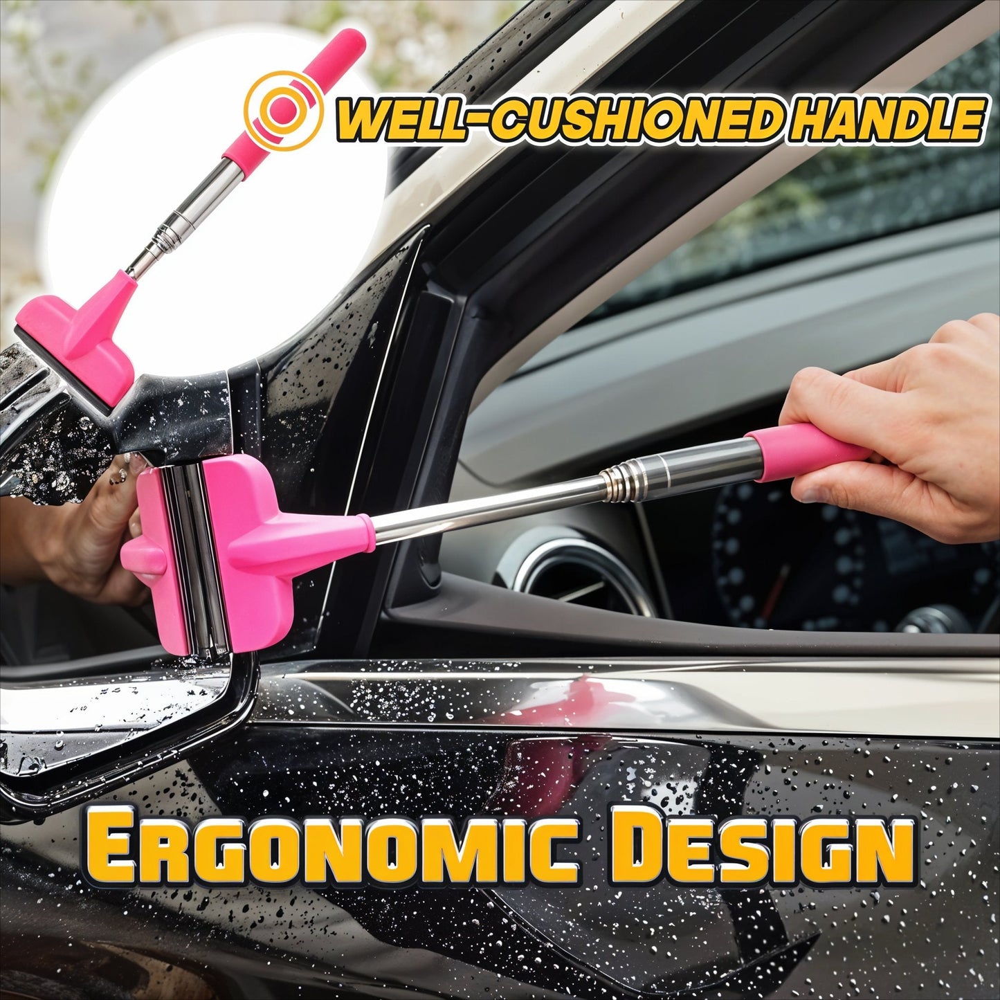 Universal 2 in 1 telescopic car puller