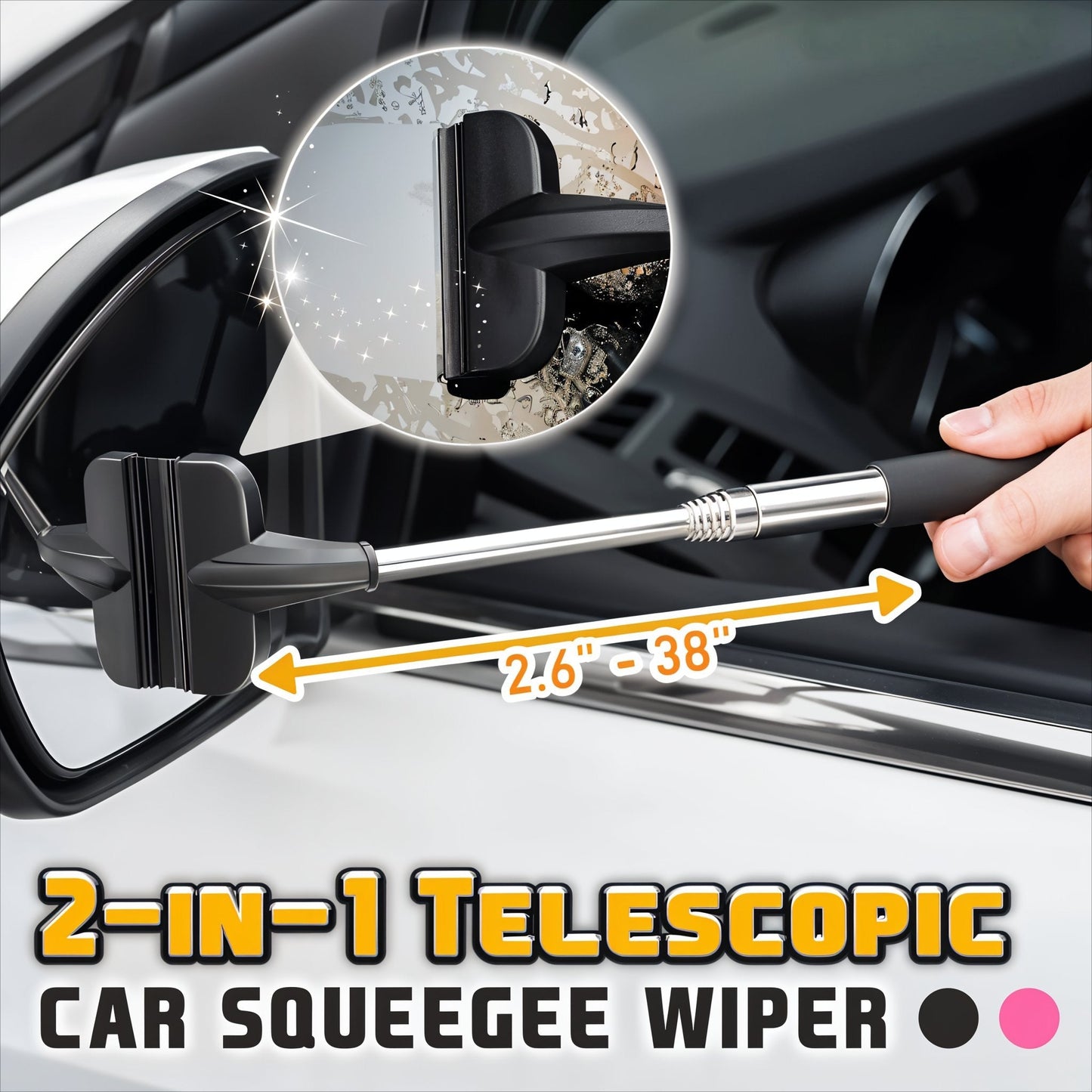 Universal 2 in 1 telescopic car puller