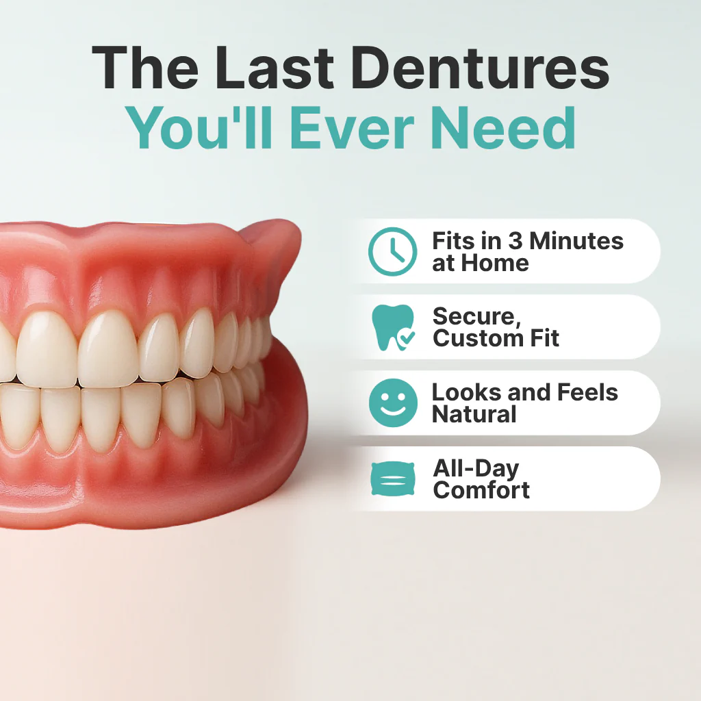 🌎Ends Today: 80% OFF! DougParmo™ Medical Full Denture with Strong Suction
