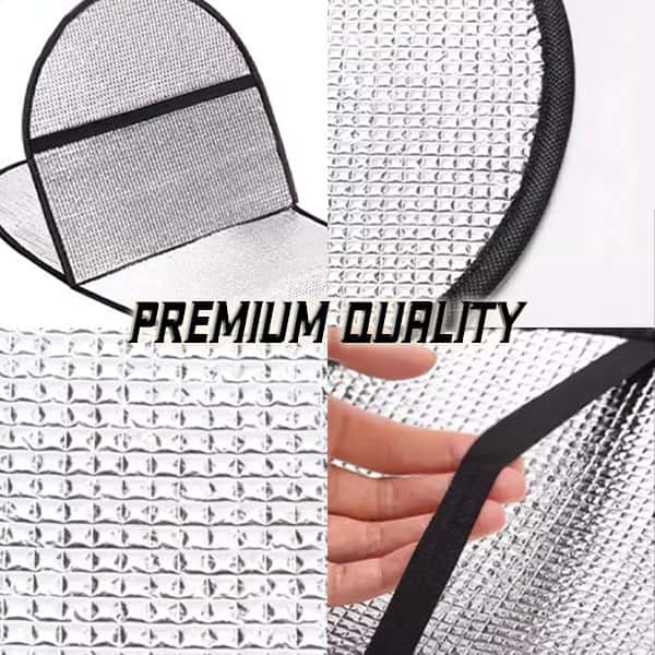 Heat-blocking motorcycle seat cover