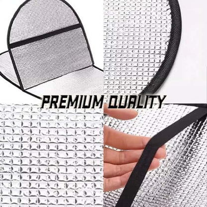 Heat-blocking motorcycle seat cover