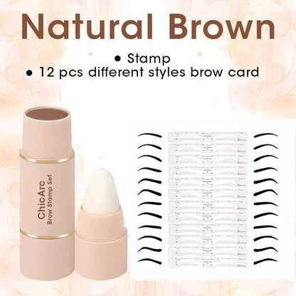 ChicArc Eyebrow Stamp Set