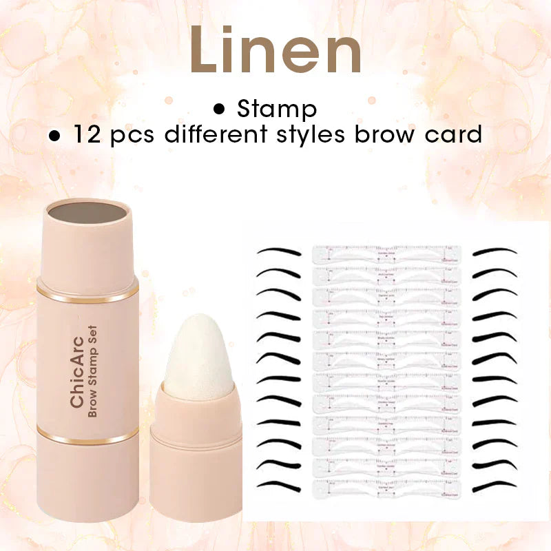 ChicArc Eyebrow Stamp Set