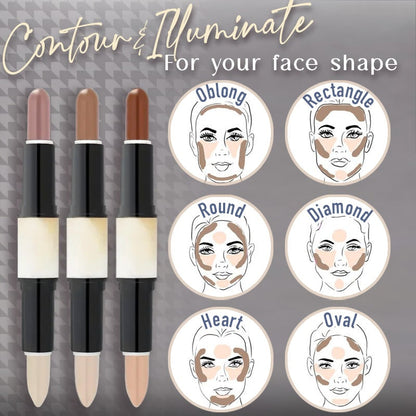 Double-sided concealer