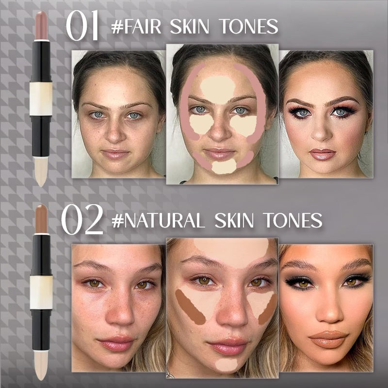 Double-sided concealer